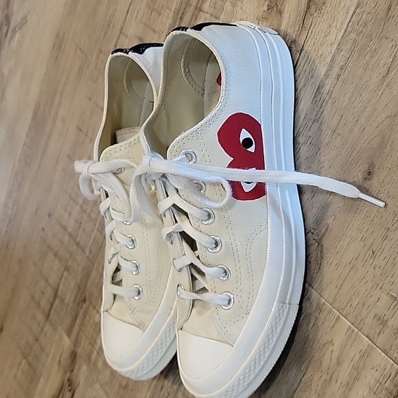 COMME des GARÇONS Converse Play 5.5 mens/7.5 womens - Picture 4 of 6